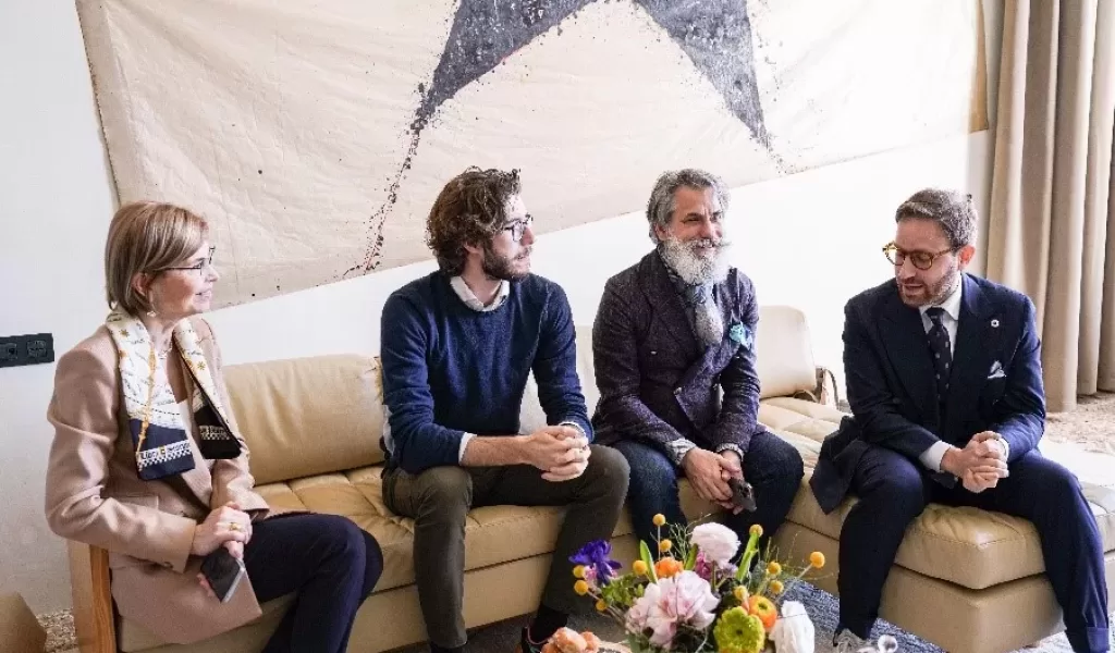 April 1st – Press Conference with Marina Iremonger (Consultant), Luca Olivini (C.L.A.S. S.), Lorenzo Cinotti (Venezia Da e Ettore Pellegrini (Bemberg™) at Palazzo Ca’ Da Mosto, The Venice Venice Hotel. Ph. by Marta Formentello / Veneziadavivere.com